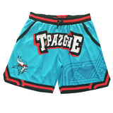 Men Sports Short Quick Dry Polyester Vintage Basketball Shorts with Pocket