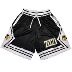 2021 Logo Plus Size Men Sports Short Quick Dry Polyester Vintage Basketball Shorts with Pocket